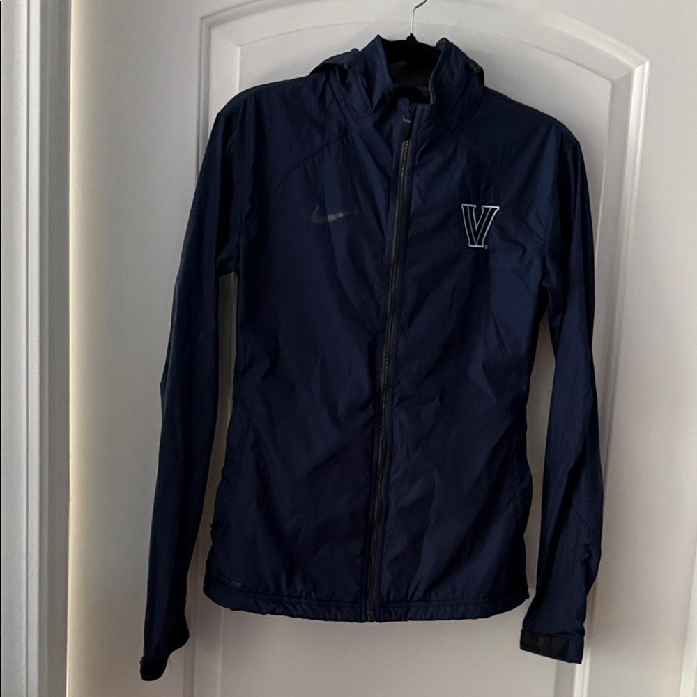 Villanova Nike full zip raincoat windbreaker